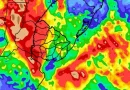 Alerta meteorológica: prevén nuevo ciclón extratropical con lluvias intensas y fuertes vientos en Uruguay